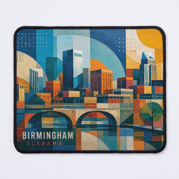 Item preview, Birmingham, Alabama Painting – Beautiful Place in the United States of America. designed and sold by GalleryKauffeld.