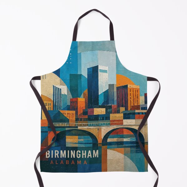 Item preview, Birmingham, Alabama Painting – Beautiful Place in the United States of America. designed and sold by GalleryKauffeld.