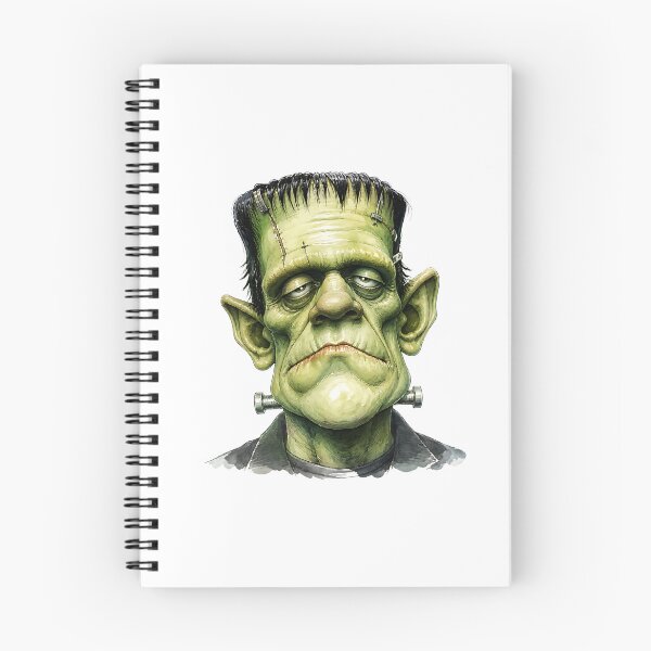 Artikelvorschau, Klassisches Frankenstein-Monster-Halloween-Vintage-Horror-Design-Shirt entworfen und verkauft von Wilcox PhotoArt.