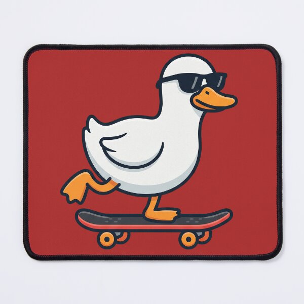 Item preview, Cool Duck on a Skateboard designed and sold by Rariks.