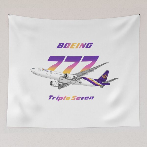 Item preview, Boeing 777 designed and sold by PlanesArtByLeo.