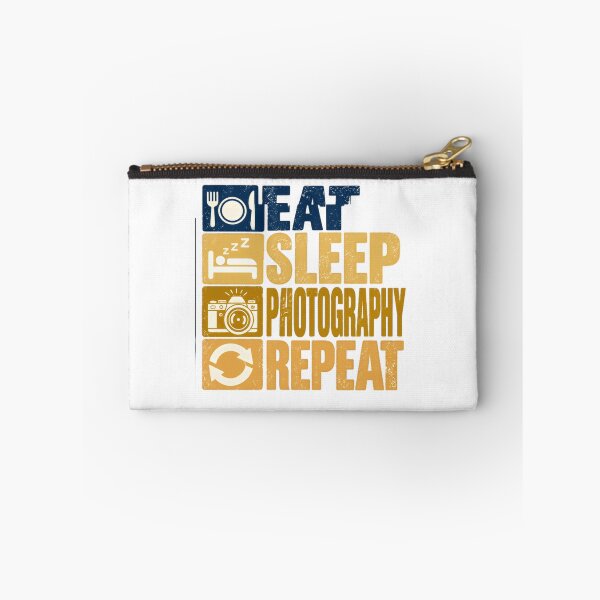 Item preview, Eat Sleep Photography Repeat Photographer Hobby Enthusiast designed and sold by SkeletonsDanger.
