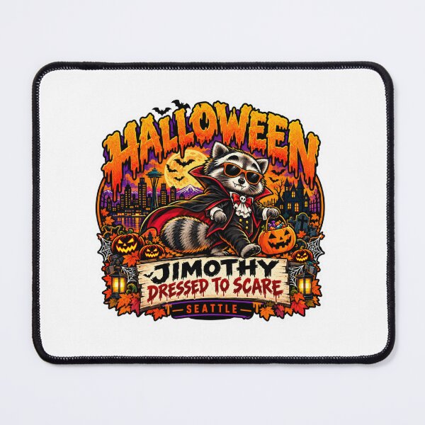 Item preview, Halloween Jimothy Dressed To Scare Seattle designed and sold by TSshirtShoppe.