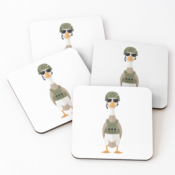 Item preview, Tactical Indian Runner Duck Funny Military Meme designed and sold by Arc2020.