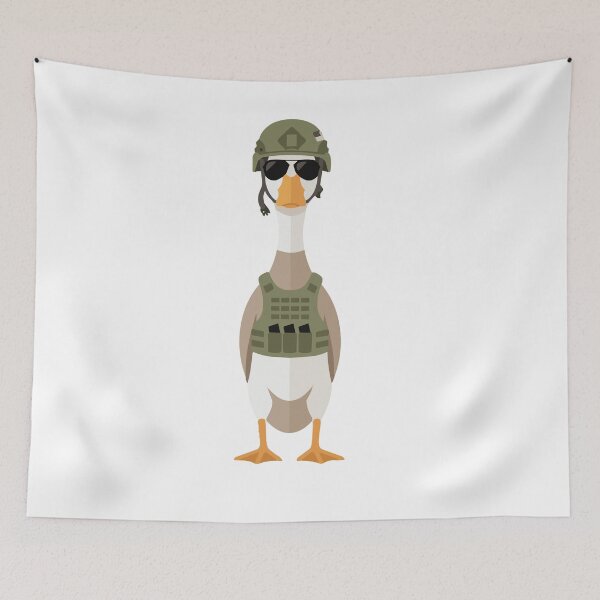 Item preview, Tactical Indian Runner Duck Funny Military Meme designed and sold by Arc2020.