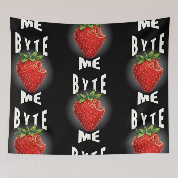 Item preview, BYTE ME designed and sold by PhraseCreatives.