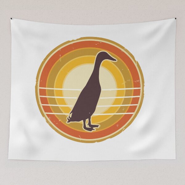 Item preview, Vintage Retro 70s Sunset Indian Runner Duck designed and sold by Arc2020.
