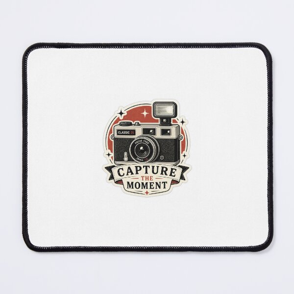 Item preview, Vintage Film Camera Sticker – Capture the Moment Retro Photography designed and sold by StickersYash.