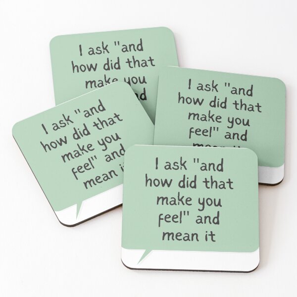 Item preview, Therapist Quote Speech Bubble Sticker designed and sold by MindfulMischief.
