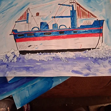 Artwork thumbnail, fishing trawler by Ralph80