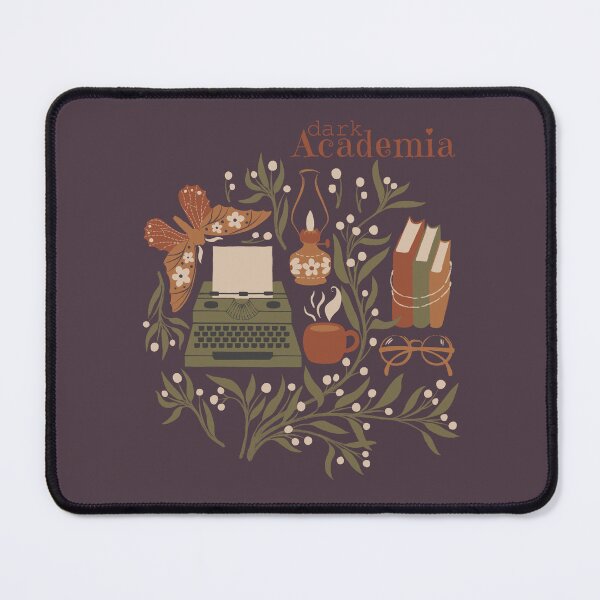 Item preview, Dark Academia Wreath Design--Vintage Bookish Illustration designed and sold by Kozee.