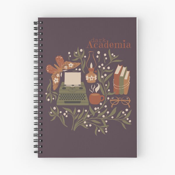 Item preview, Dark Academia Wreath Design--Vintage Bookish Illustration designed and sold by Kozee.