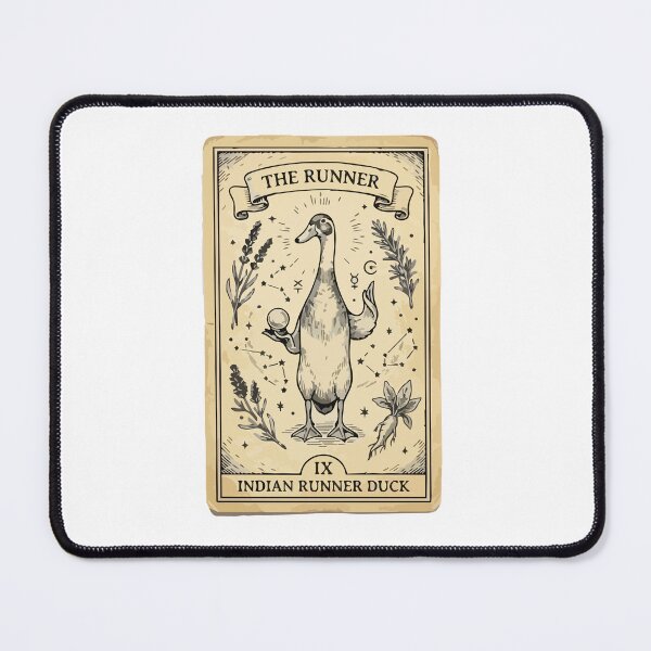 Item preview, Tarot Card Style Indian Runner Duck Mystical designed and sold by Arc2020.