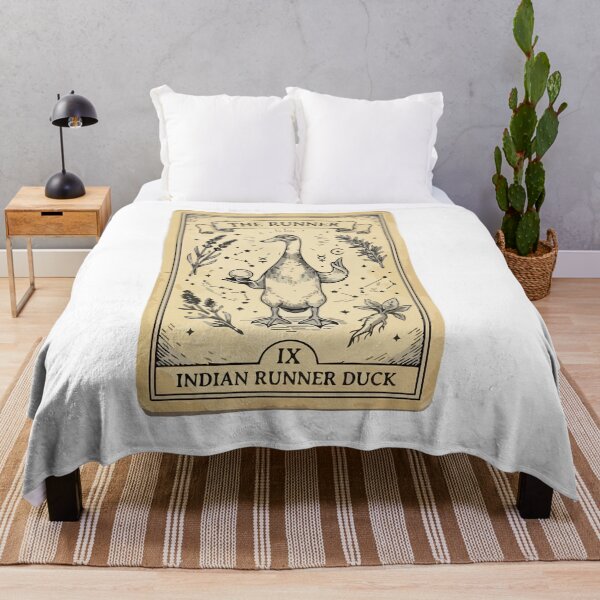 Item preview, Tarot Card Style Indian Runner Duck Mystical designed and sold by Arc2020.