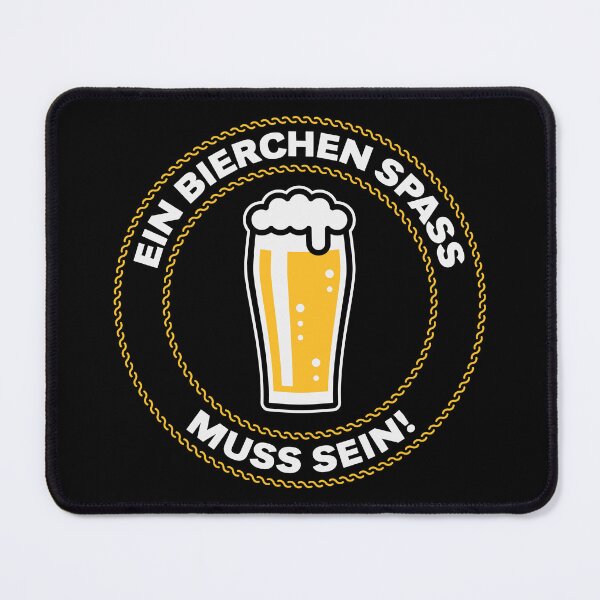 Item preview, A little beer is a must! (Beer / beer glass / beer drinker / NEG3C) designed and sold by Roderix.