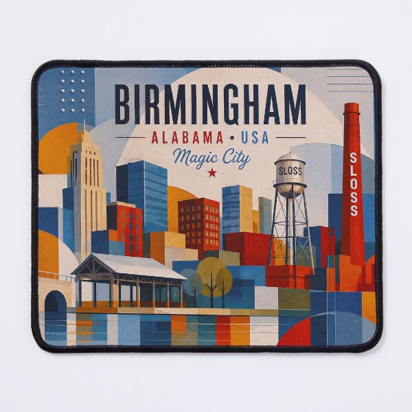 Item preview, Birmingham Postcard, Alabama – Beautiful City in the United States of America. designed and sold by GalleryKauffeld.