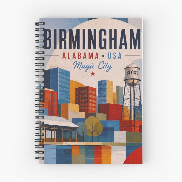 Item preview, Birmingham Postcard, Alabama – Beautiful City in the United States of America. designed and sold by GalleryKauffeld.