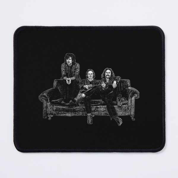 Item preview, Vintage Rock Trio Monochrome Portrait Design designed and sold by Morrisenner.