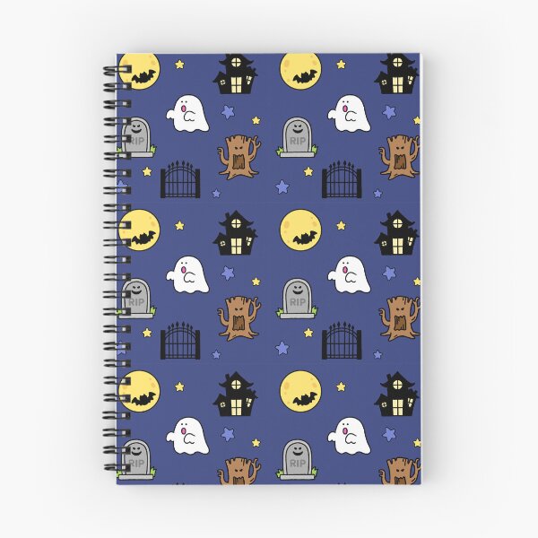 Item preview, Cute Halloween Pattern (Navy) designed and sold by salposi.