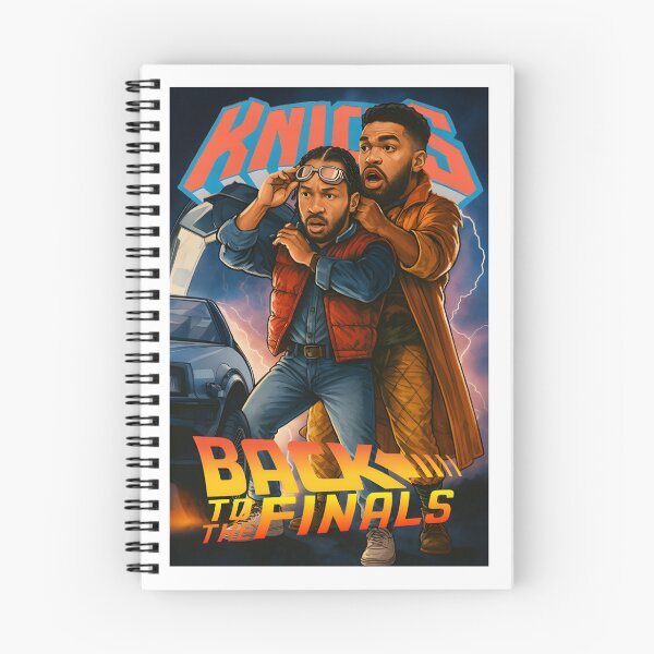 Item preview, Retro Inspired Knicks Basketball Design with Futuristic Back to the Future Theme designed and sold by fabianompc.