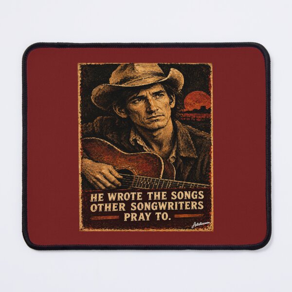 Item preview, Townes Van Zandt Portrait, Lonesome Poet of Americana designed and sold by Artisticanvas.