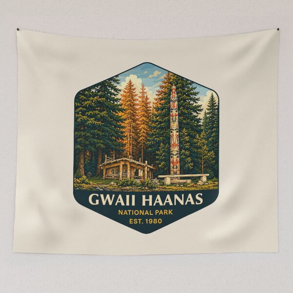 Item preview, Gwaii Haanas National Park Reserve | Haida Heritage & Coastal Canada Design designed and sold by Gideon Emmerich.