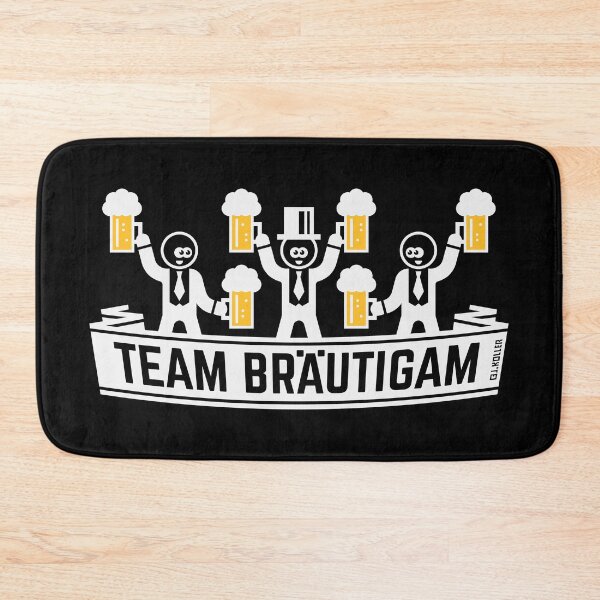 Item preview, Team Groom (Bachelor Party / Stag Party / Hen Party / Beer / Beer Mugs / NEG2C) designed and sold by Roderix.