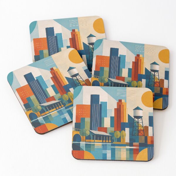 Item preview, Birmingham, Alabama illustration – Beautiful City in the United States of America. designed and sold by GalleryKauffeld.