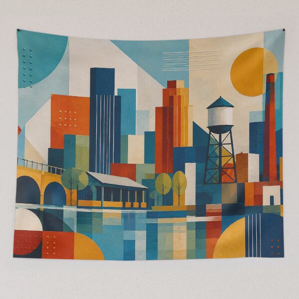Item preview, Birmingham, Alabama illustration – Beautiful City in the United States of America. designed and sold by GalleryKauffeld.