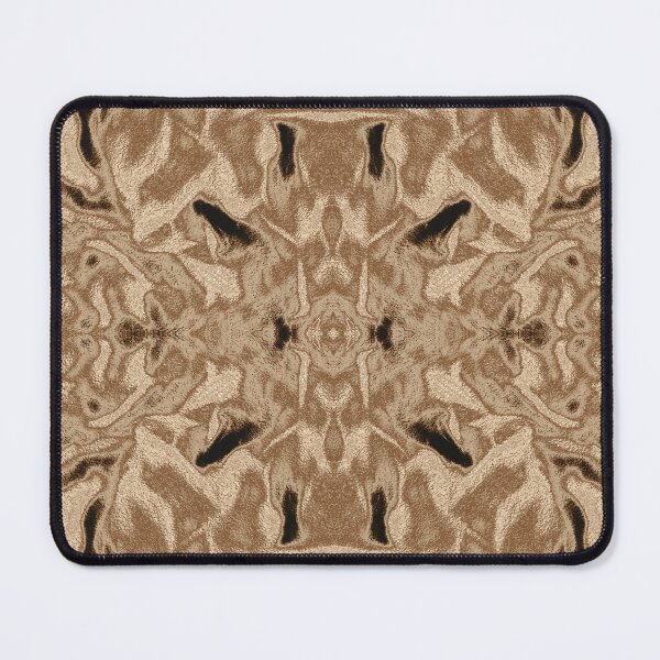 Item preview, Sand Damask Kaleidoscope – Elegant Botanical Pattern designed and sold by SulkaCreative.