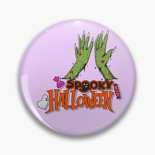 Item preview, Spooky Halloween Zombie Hands Cute Ghost Candy Art designed and sold by SolutionsArt.