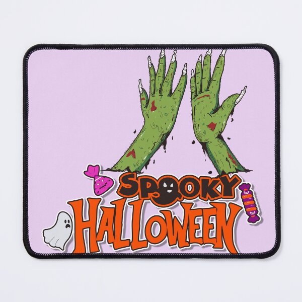 Item preview, Spooky Halloween Zombie Hands Cute Ghost Candy Art designed and sold by SolutionsArt.