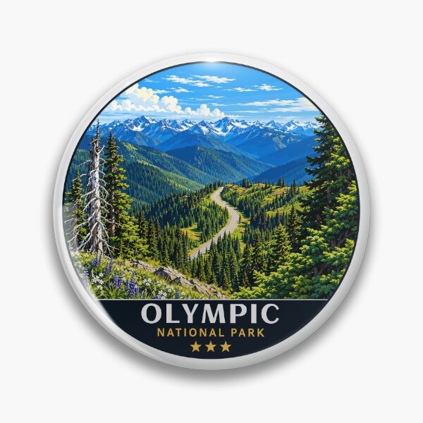 Item preview, Olympic National Park Sticker, Washington designed and sold by Gideon Emmerich.