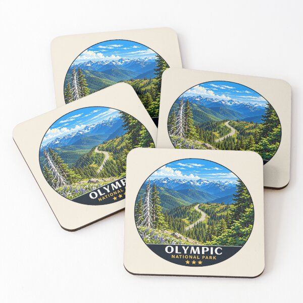 Item preview, Olympic National Park Sticker, Washington designed and sold by Gideon Emmerich.