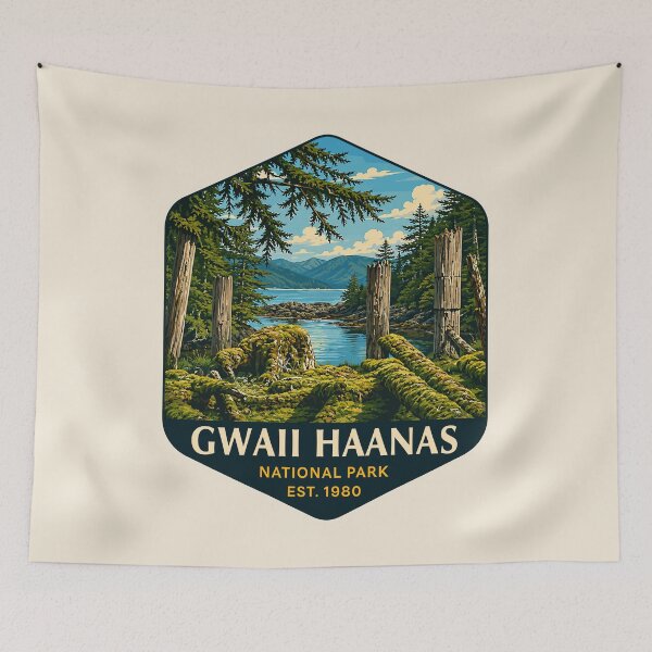 Item preview, Gwaii Haanas National Park Reserve | Haida Heritage & Coastal Canada Design designed and sold by Gideon Emmerich.