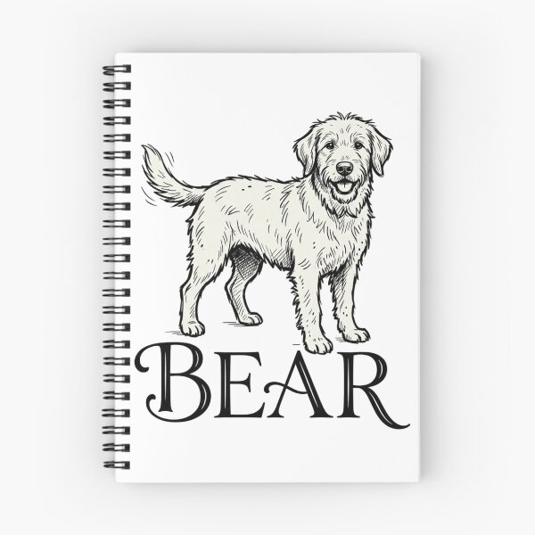 Item preview, Bear Goldendoodle Dog Sketch for Proud Bear Pet Parents and Doodle Lovers designed and sold by raedattia.