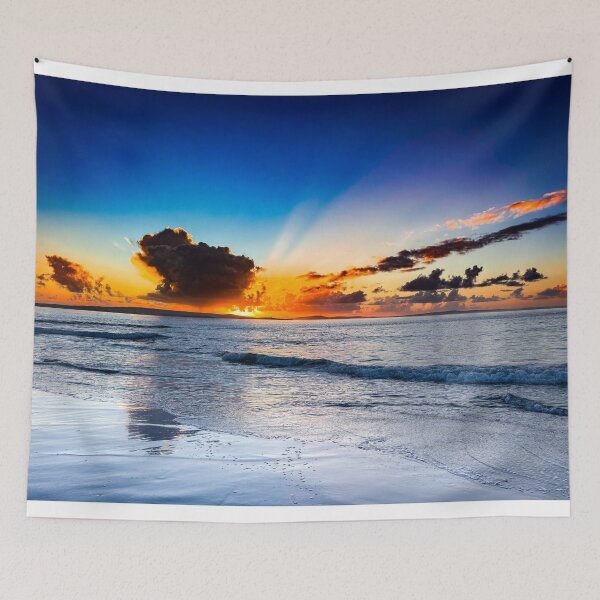 Item preview, Dramatic Sunset through the Clouds designed and sold by Faith Based Decor & Art &Gifts.