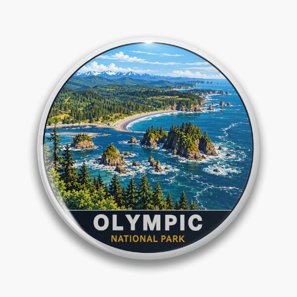 Item preview, Olympic National Park Sticker, Washington designed and sold by Gideon Emmerich.