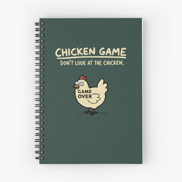 Item preview, Chicken Game - Dont Look At The Chicken Oversized T-Shirt designed and sold by Vinacreationsy.