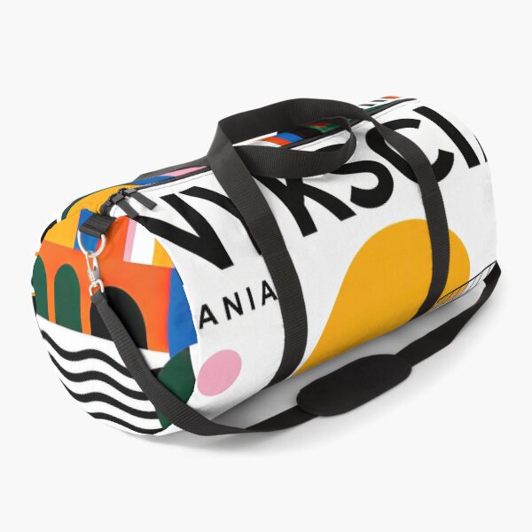 Item preview, Colorful geometric illustration of Anyk?iai, Lithuania, featuri designed and sold by ckybe.