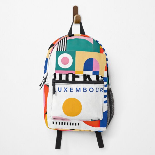 Item preview, Colorful geometric poster illustrating Diekirch, Luxembourg, wit designed and sold by ckybe.
