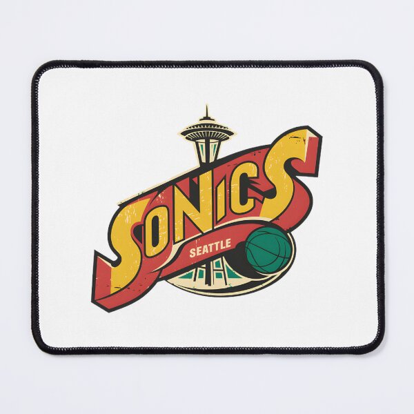 Item preview, Seattle Supersonics Inspired Vintage Basketball Design designed and sold by fabianompc.