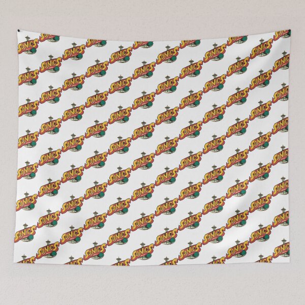 Item preview, Seattle Supersonics Inspired Vintage Basketball Design designed and sold by fabianompc.