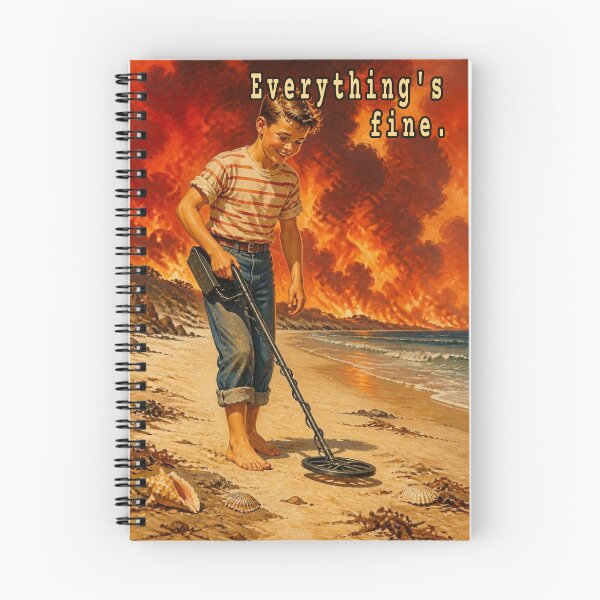 Item preview, Just keep metal detecting, everything's fine. designed and sold by Jason A. Clark.