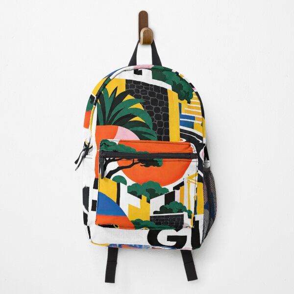 Item preview, Colorful illustrated travel poster featuring Macau landmarks, a designed and sold by ckybe.