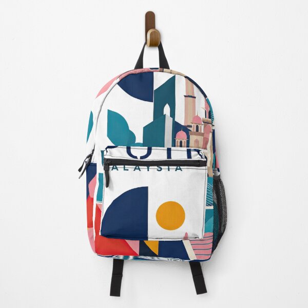 Item preview, Geometric travel poster depicting Putrajaya, Malaysia, with styl designed and sold by ckybe.
