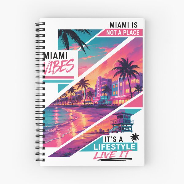 Item preview, Miami Vibes More Than Just a Place It's a Lifestyle designed and sold by KLERIKSTORE.