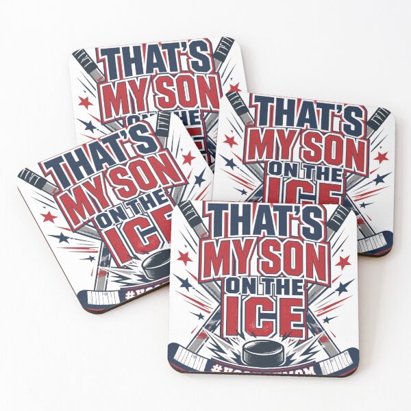 Item preview, Hockey Mom That's My Son On The Ice designed and sold by Mnyusshop.
