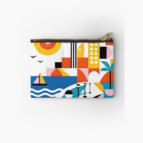 Item preview, Colorful geometric illustration of Malta featuring abstract arch designed and sold by ckybe.
