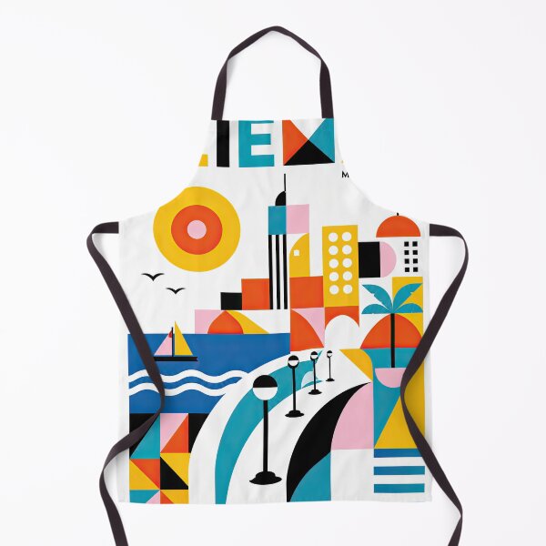 Item preview, Colorful geometric illustration of Malta featuring abstract arch designed and sold by ckybe.